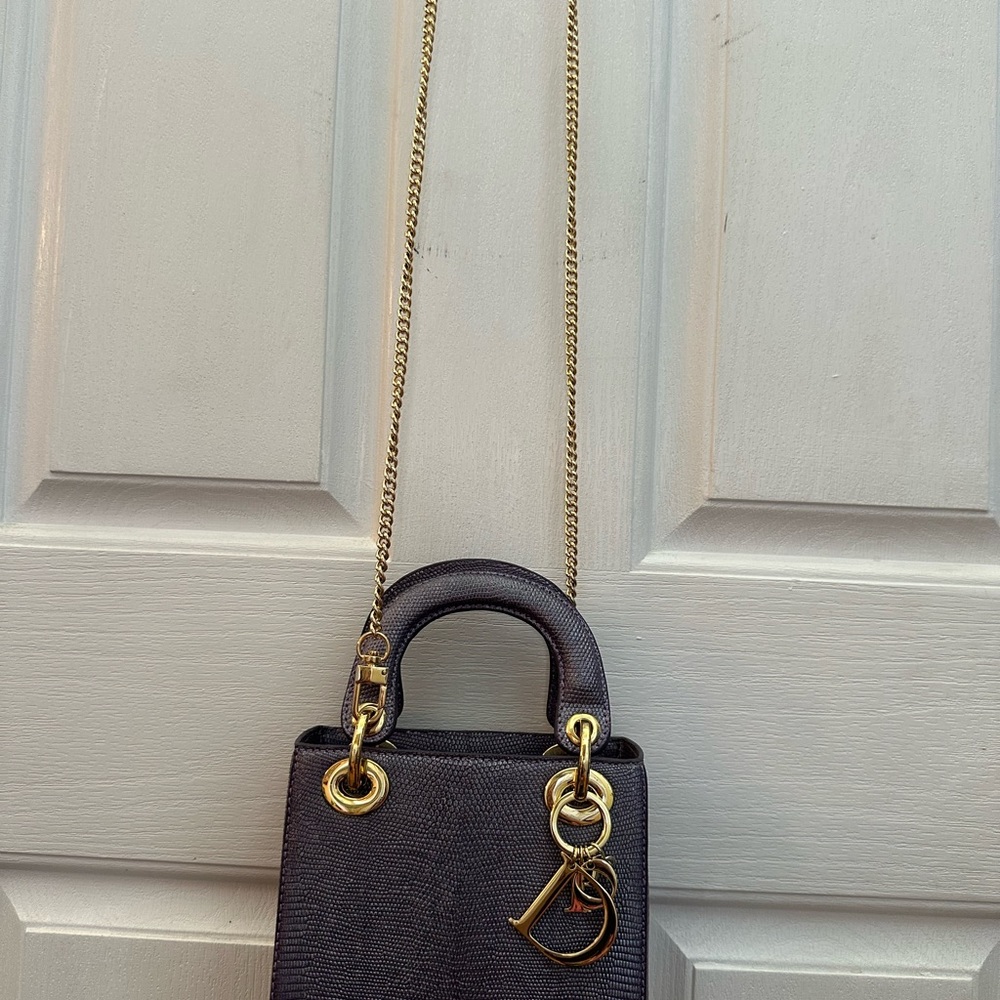 Lizard leather bag - Picture 7 of 8